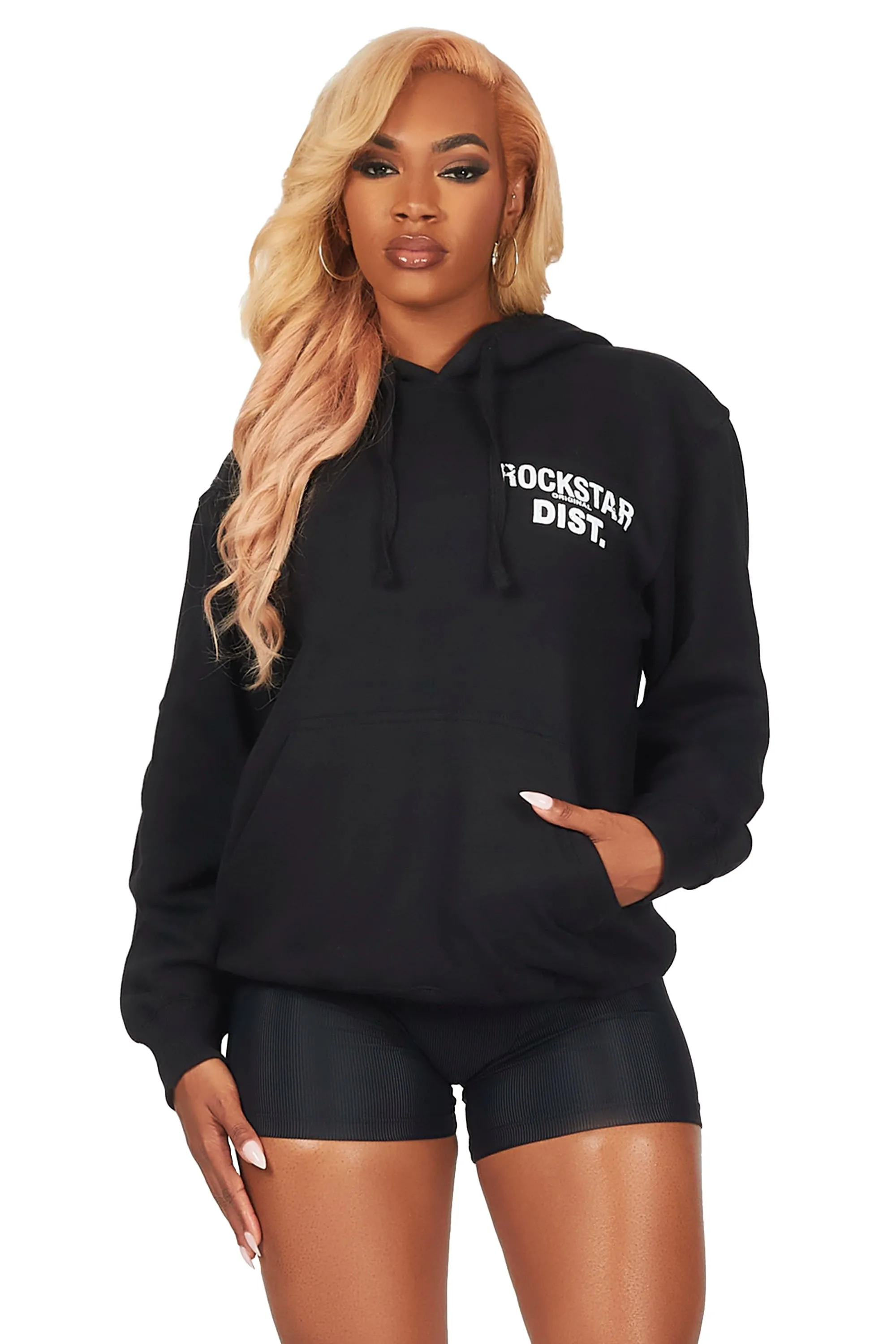 Dalasia Black Oversized Hoodie sold by Rockstar Original product image thumbnail 3