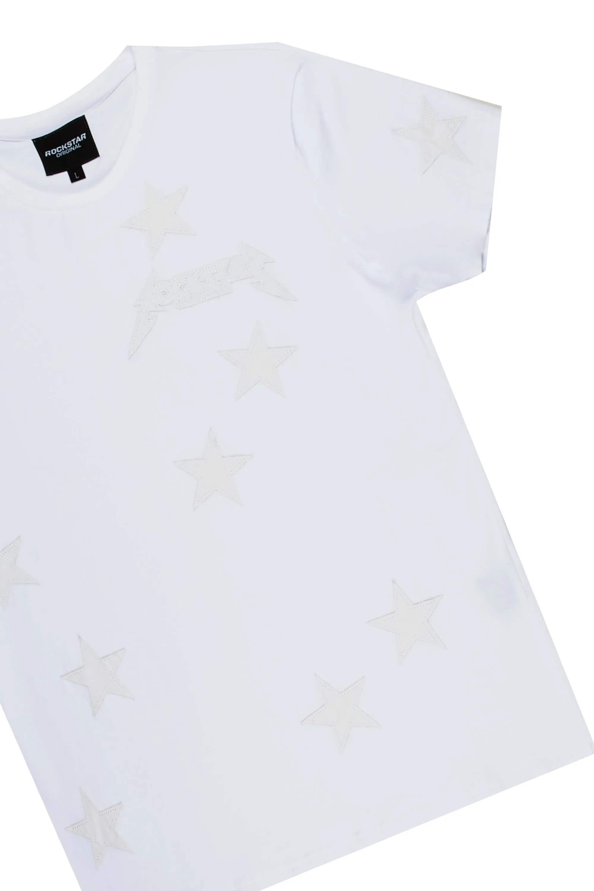 Dominic T-Shirt Track Set-White sold by Rockstar Original product image thumbnail 2