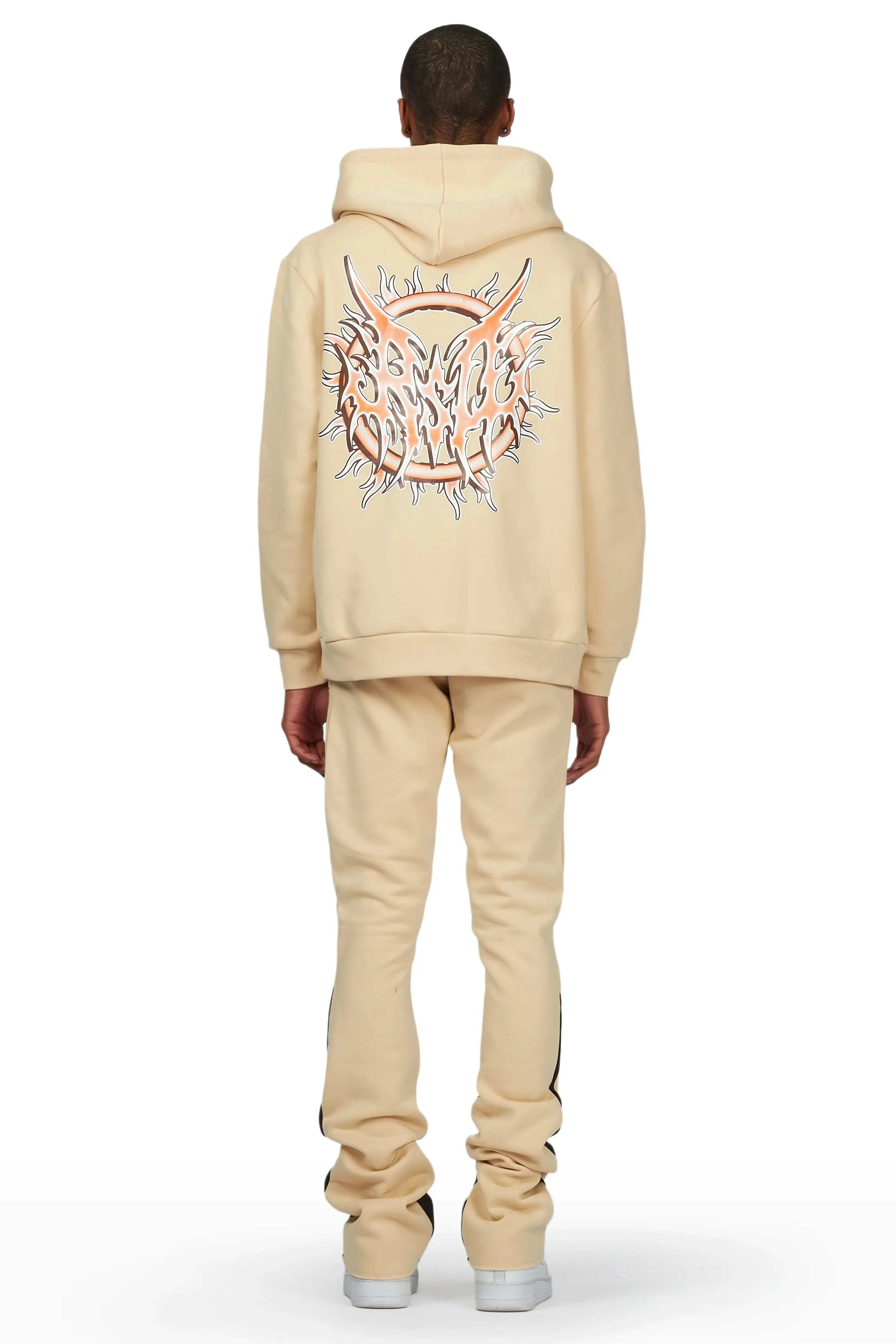 Inigo Beige/Black Stacked Flared Track Set sold by Rockstar Original product image thumbnail 5