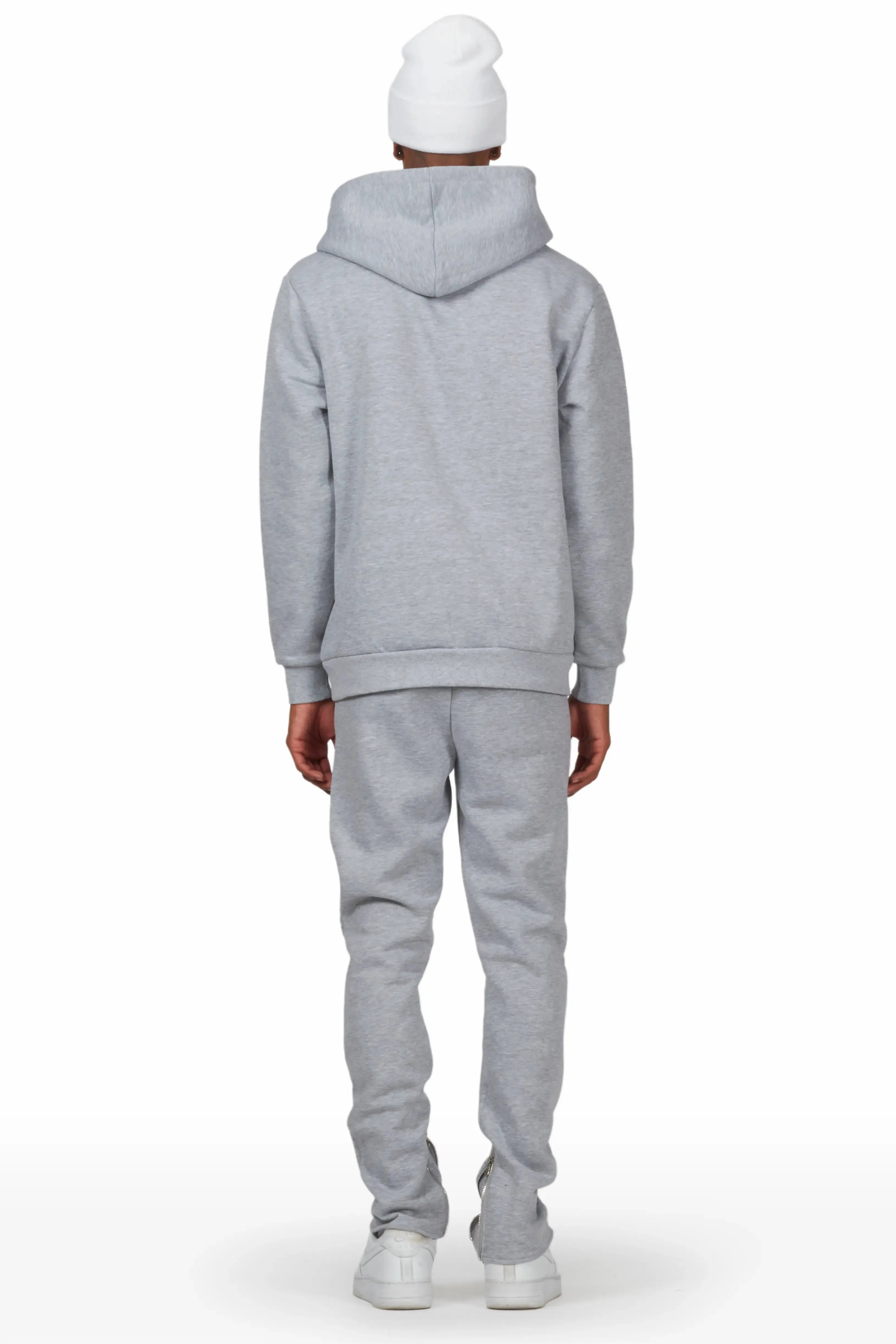 Brain Heather Grey Hoodie Slim Fit Track Set sold by Rockstar Original product image thumbnail 3