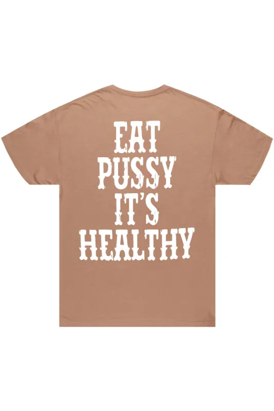 Posse Tan/White Graphic T-Shirt sold by Rockstar Original