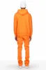 Draven Orange Hoodie/Stacked Flare Track Pant Set sold by Rockstar Original