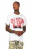 Magar White Oversized Graphic T-Shirt sold by Rockstar Original