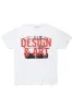 Magar White Oversized Graphic T-Shirt sold by Rockstar Original