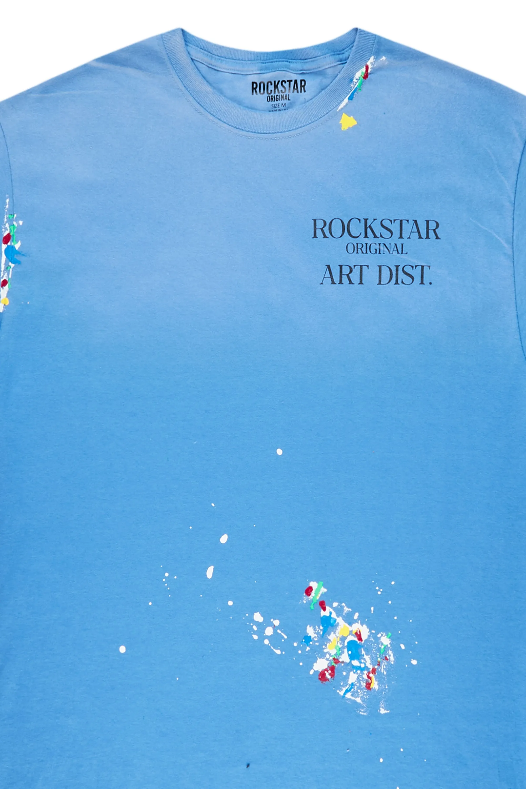 Palmer Light Blue Graphic T-Shirt sold by Rockstar Original product image thumbnail 2