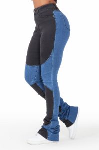 Harmony Black Super Stacked Jean sold by Rockstar Original