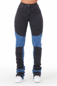 Harmony Black Super Stacked Jean sold by Rockstar Original