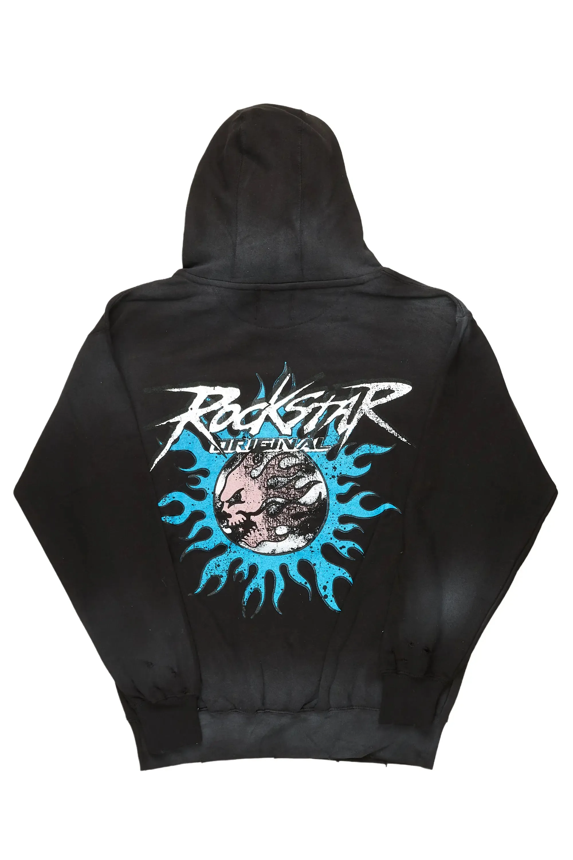 Raishas Black Oversized Hoodie sold by Rockstar Original product image thumbnail 3