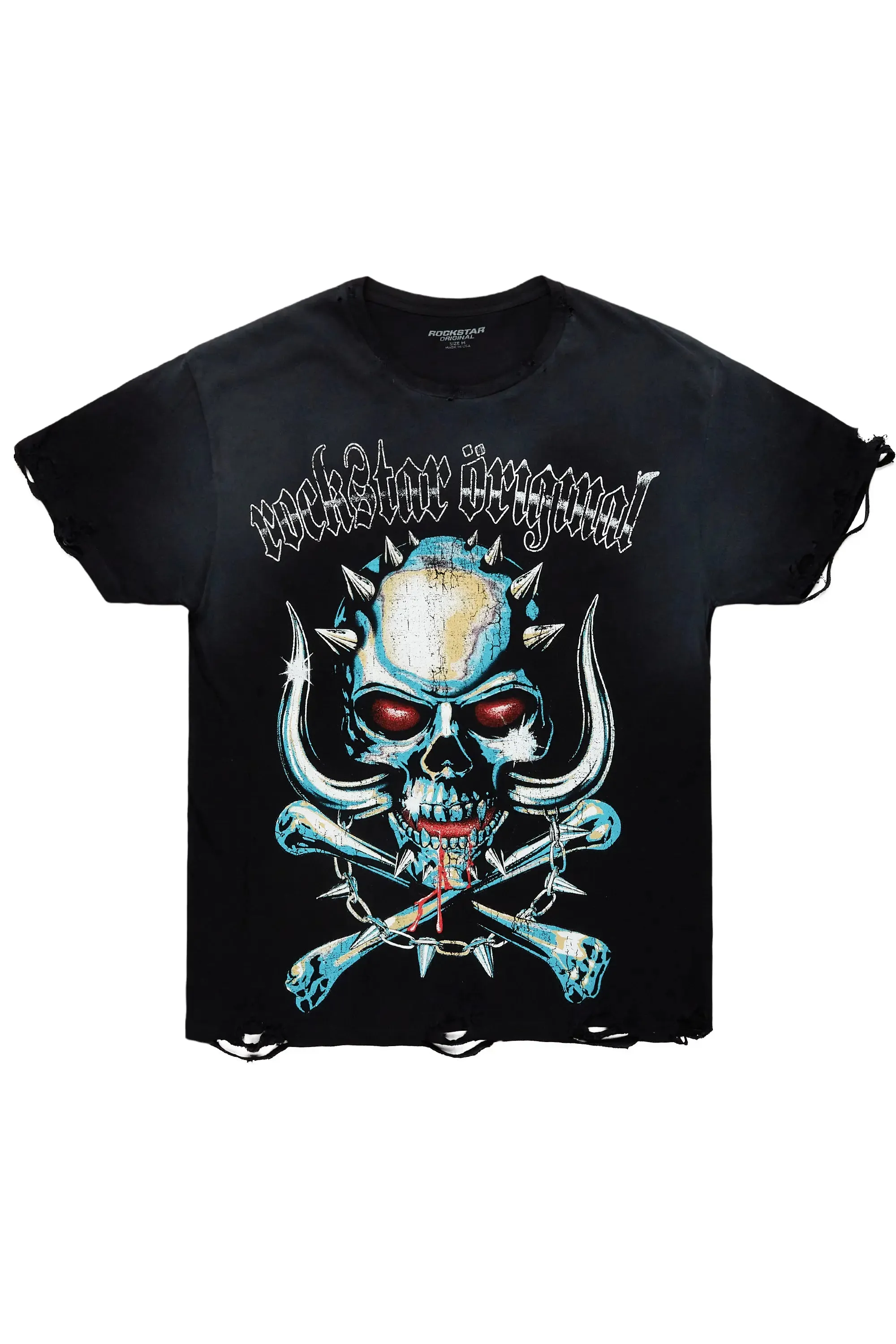 Inner Luv Black Oversized Graphic T-Shirt sold by Rockstar Original