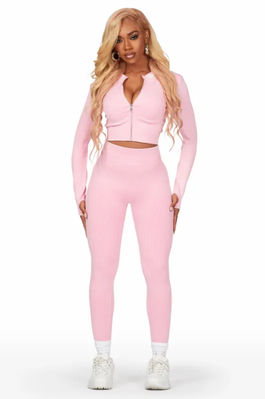 Nyala Pink Mineral Wash Active Set sold by Rockstar Original