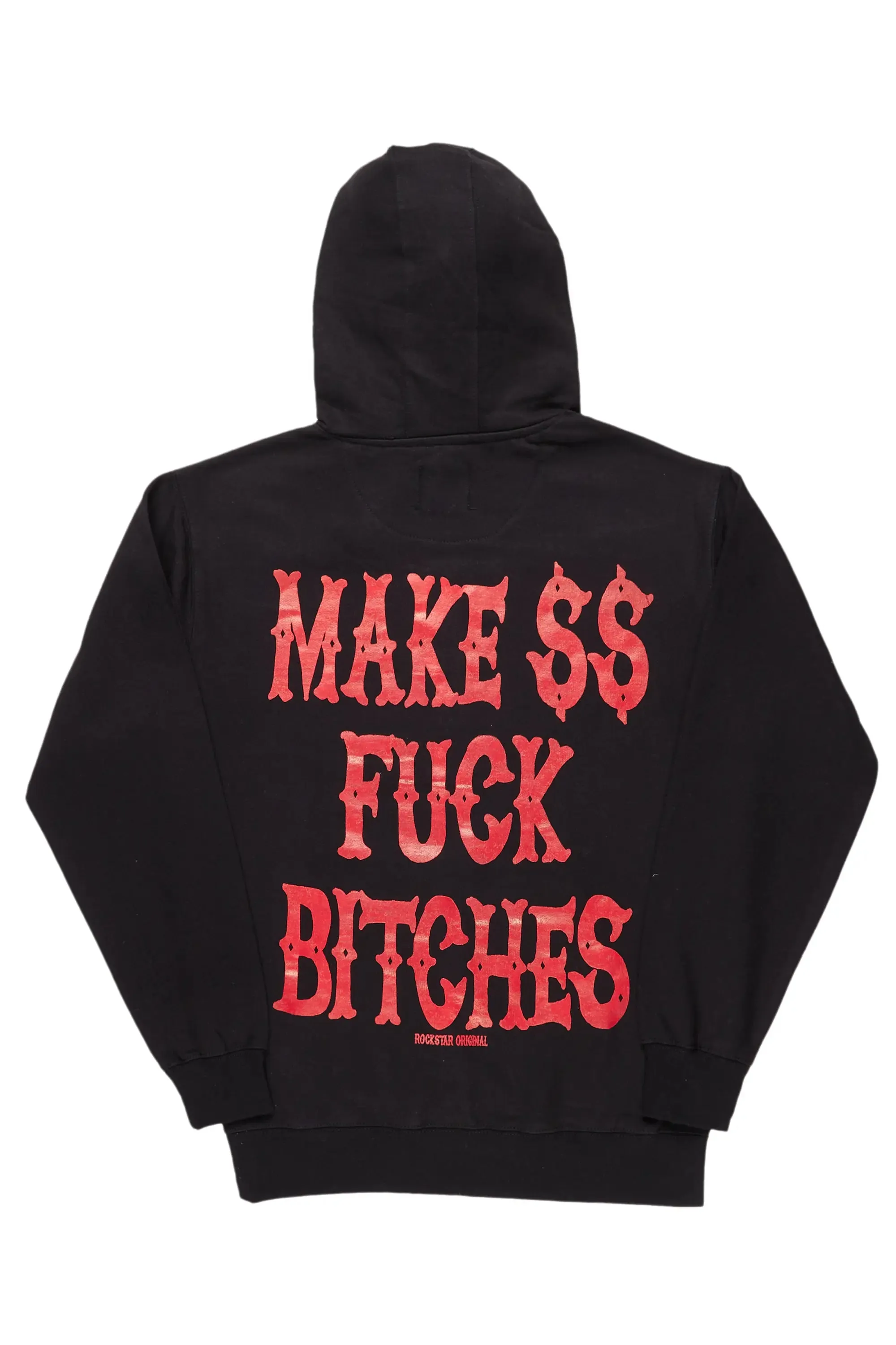 Deeler Black/Red Graphic Hoodie sold by Rockstar Original