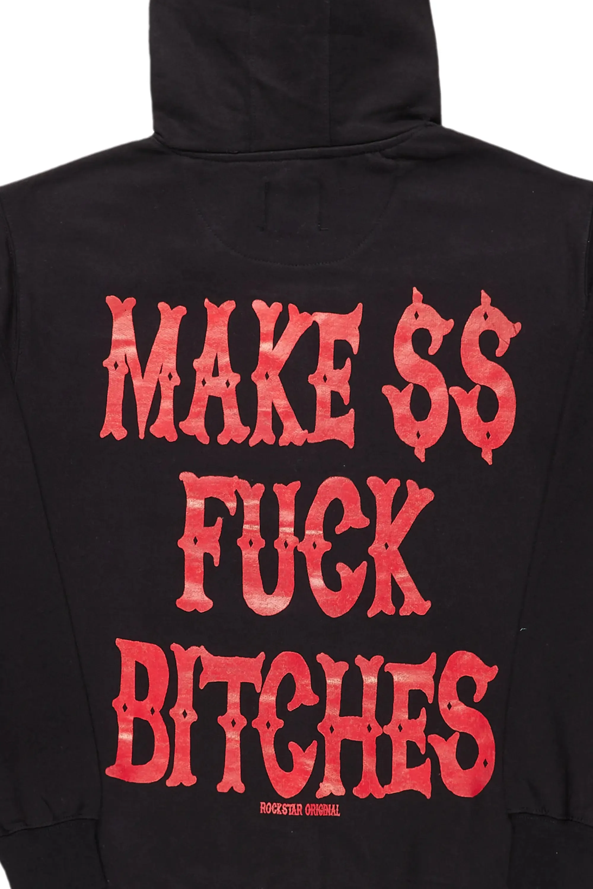 Deeler Black/Red Graphic Hoodie sold by Rockstar Original product image thumbnail 2