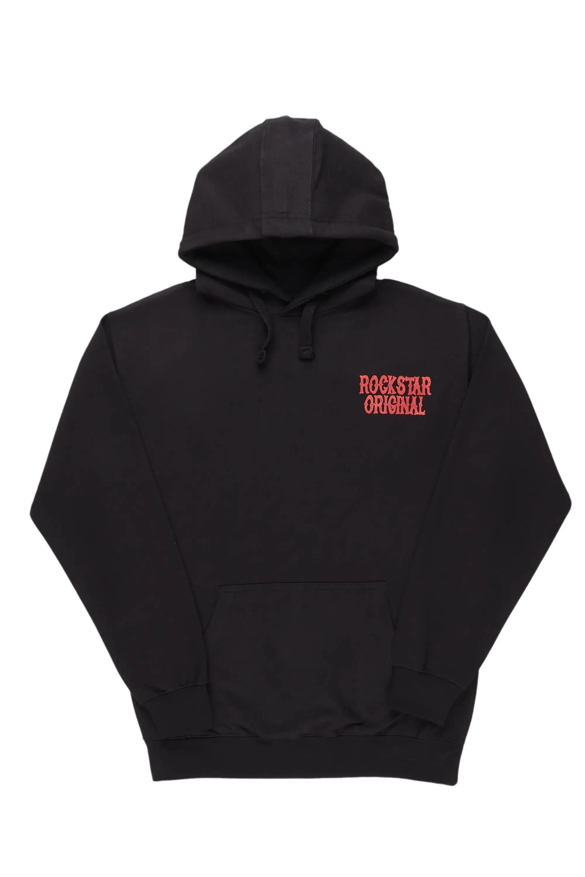 Deeler Black/Red Graphic Hoodie sold by Rockstar Original product image thumbnail 3