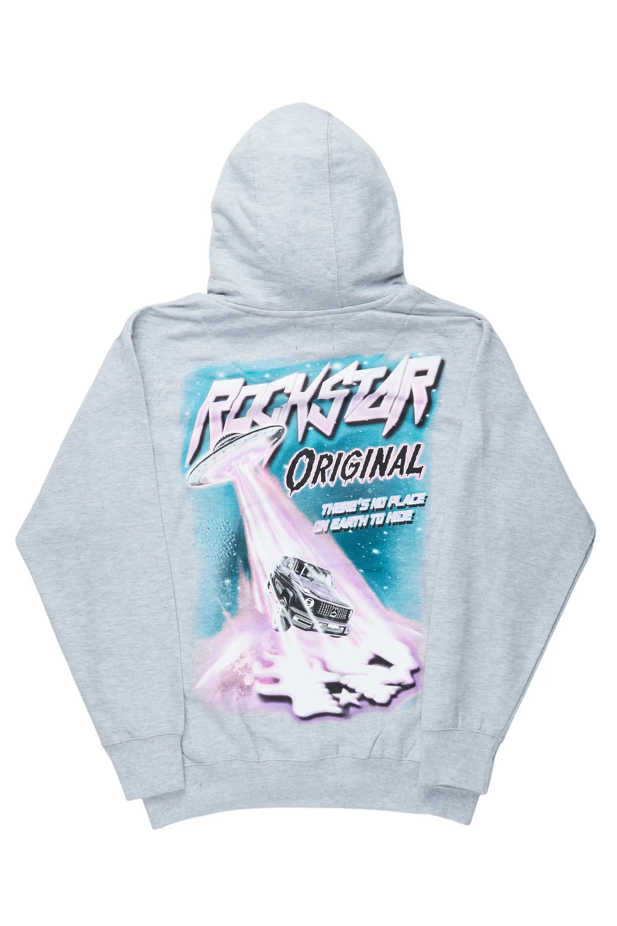 Darwin Grey Graphic Hoodie sold by Rockstar Original product image thumbnail 5