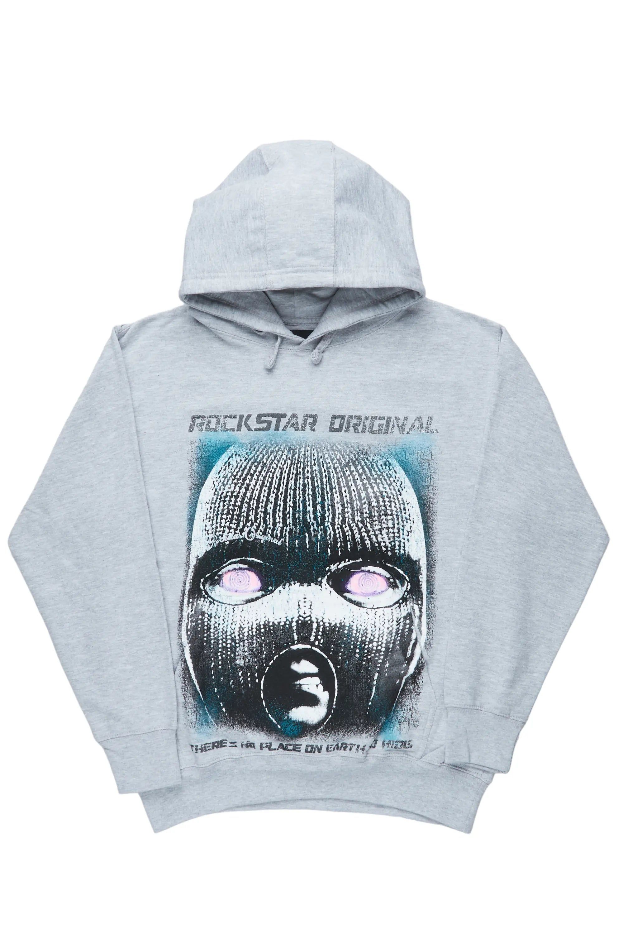 Darwin Grey Graphic Hoodie sold by Rockstar Original product image thumbnail 3