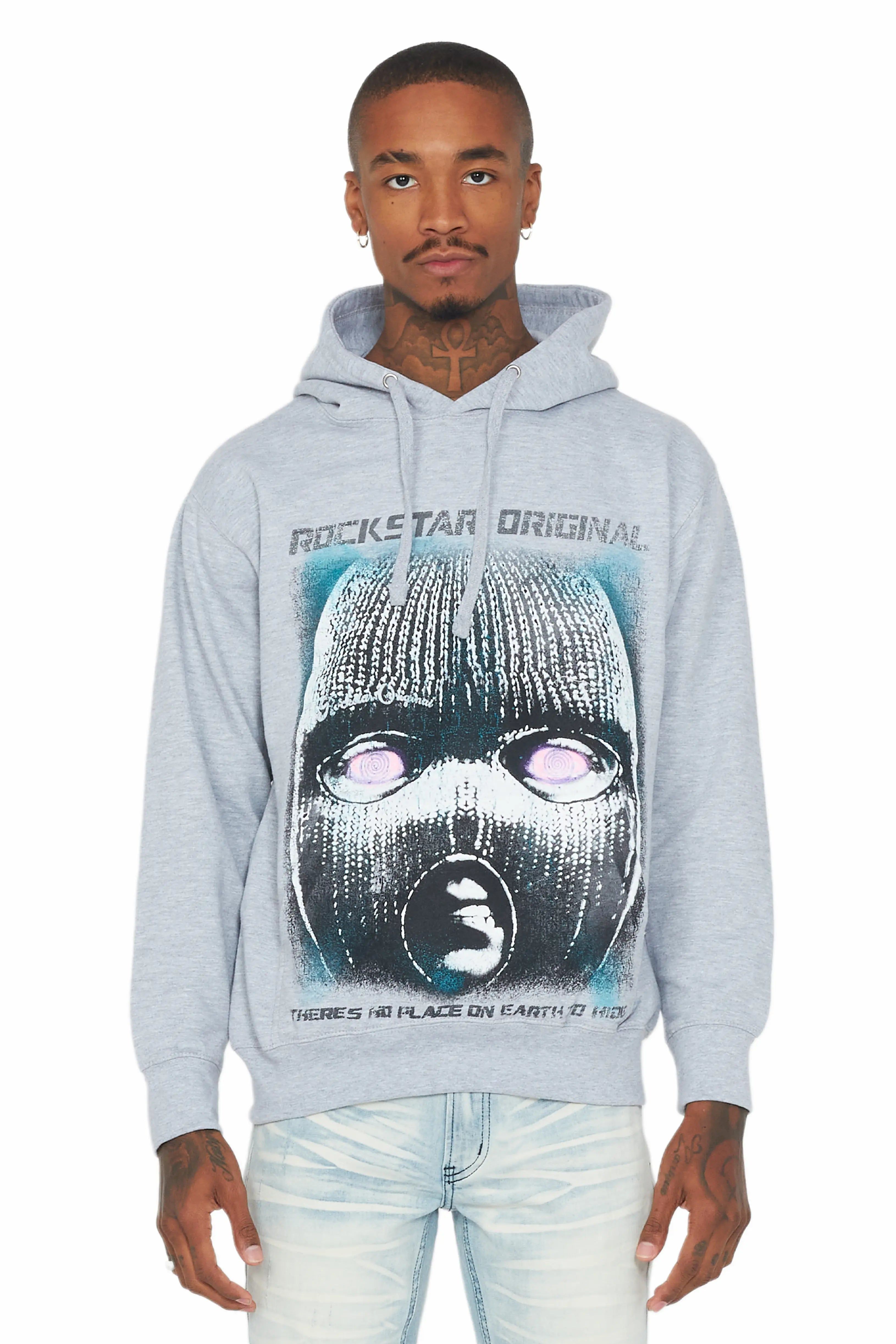Darwin Grey Graphic Hoodie sold by Rockstar Original product image thumbnail 2