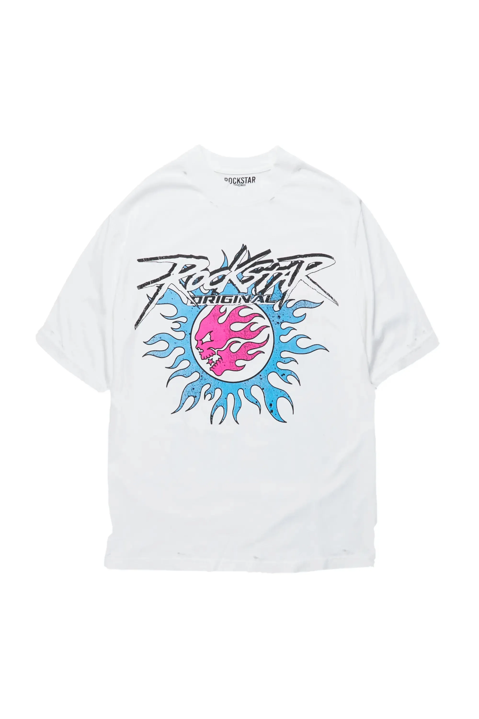 Necole White Mega Oversized T-Shirt sold by Rockstar Original product image thumbnail 2