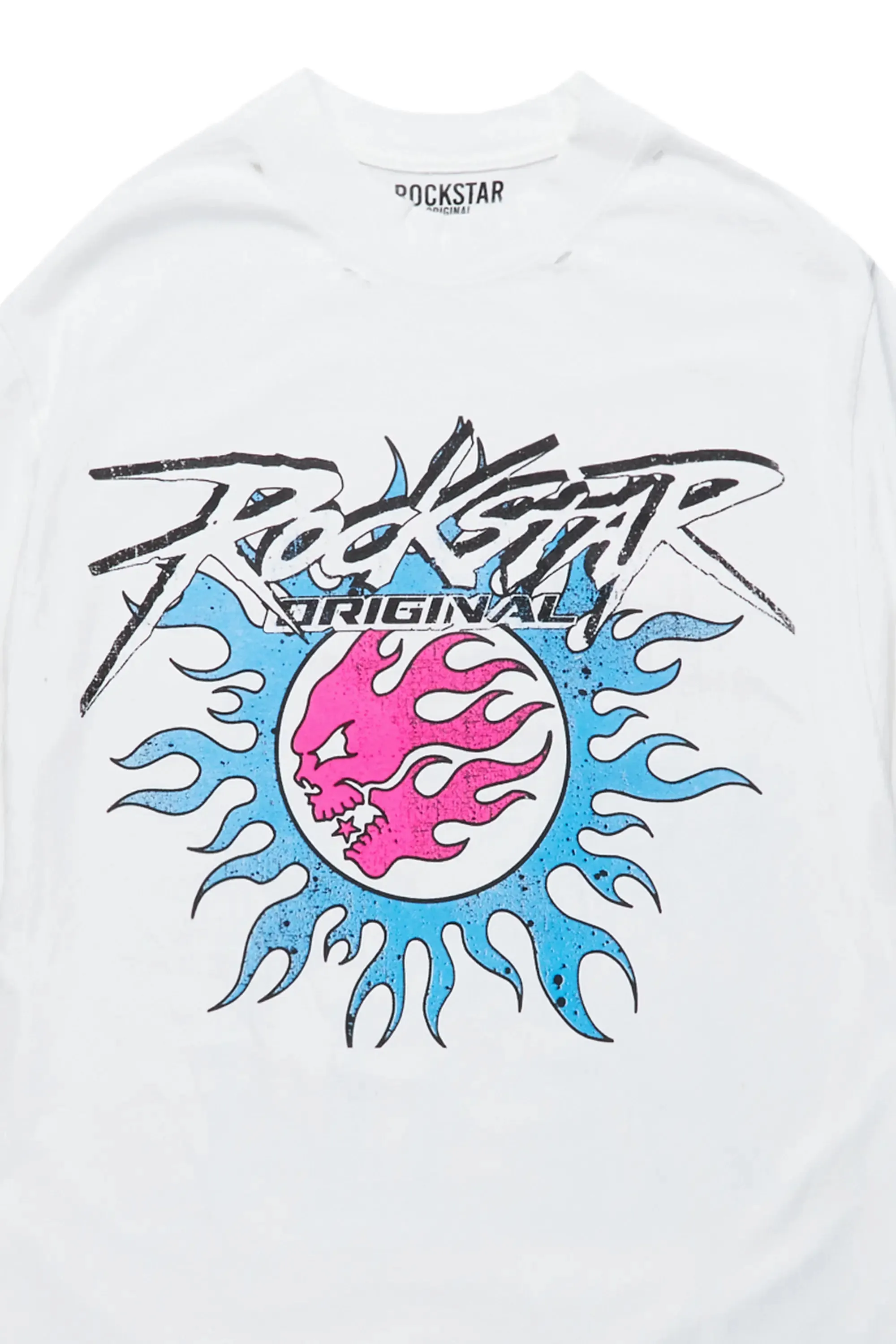 Necole White Mega Oversized T-Shirt sold by Rockstar Original product image thumbnail 4