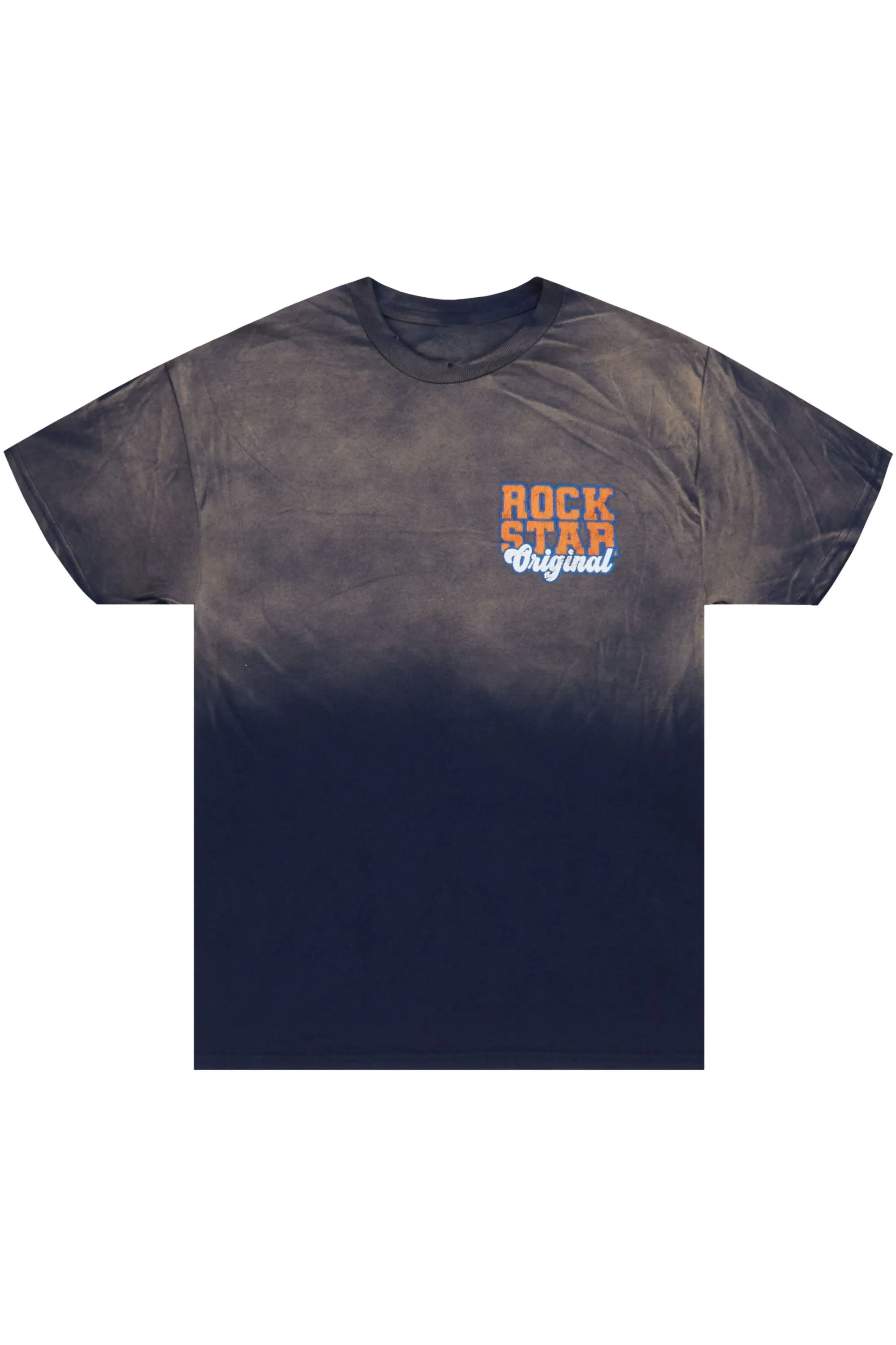 Pressiven Navy Graphic T-Shirt sold by Rockstar Original product image thumbnail 3