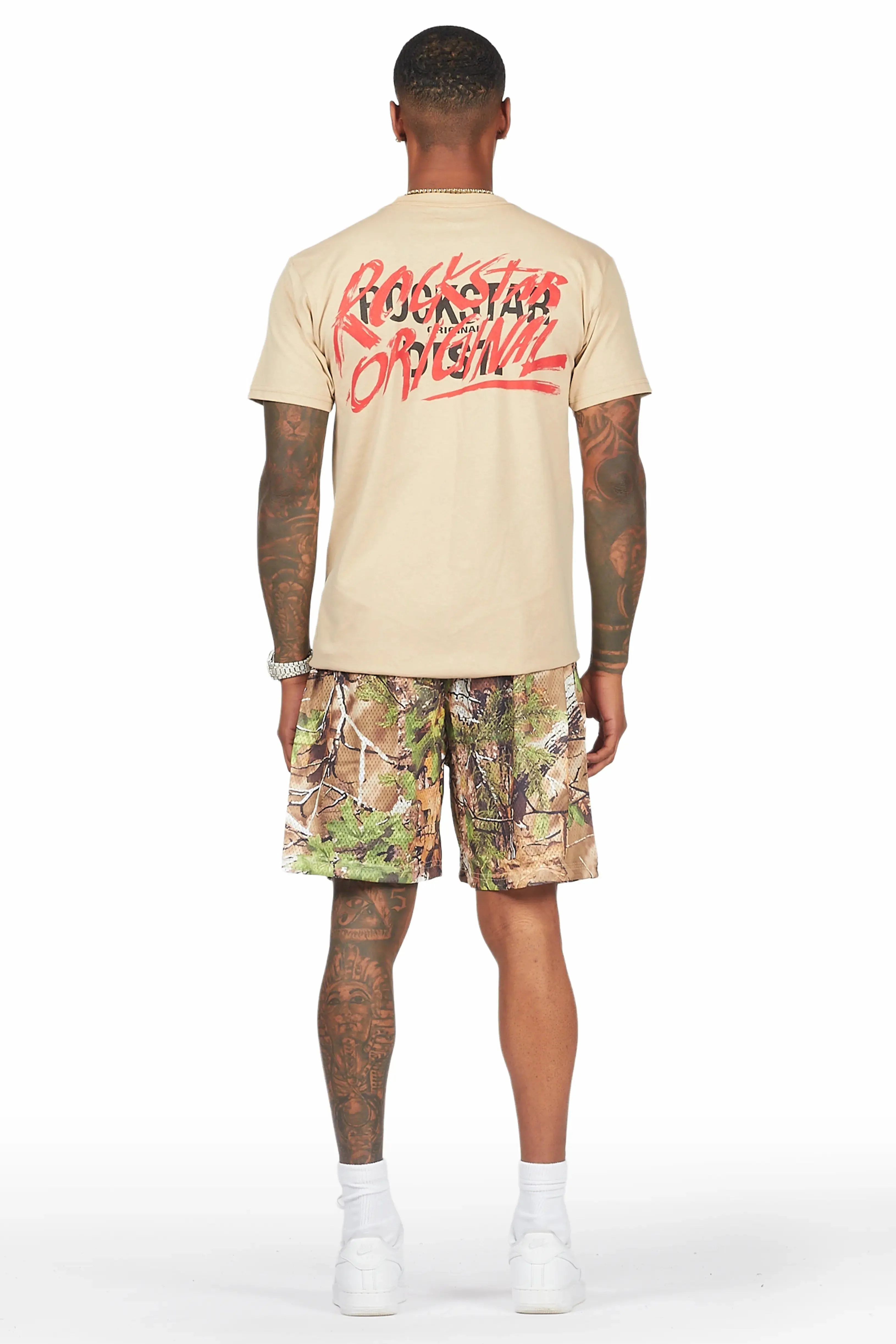 Ceri Olive Graphic Short sold by Rockstar Original product image thumbnail 5