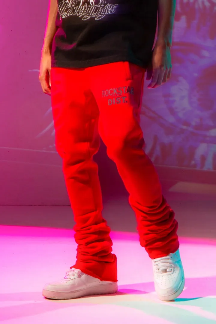 Alpine Red Super Stacked Trackpant sold by Rockstar Original product image thumbnail 2