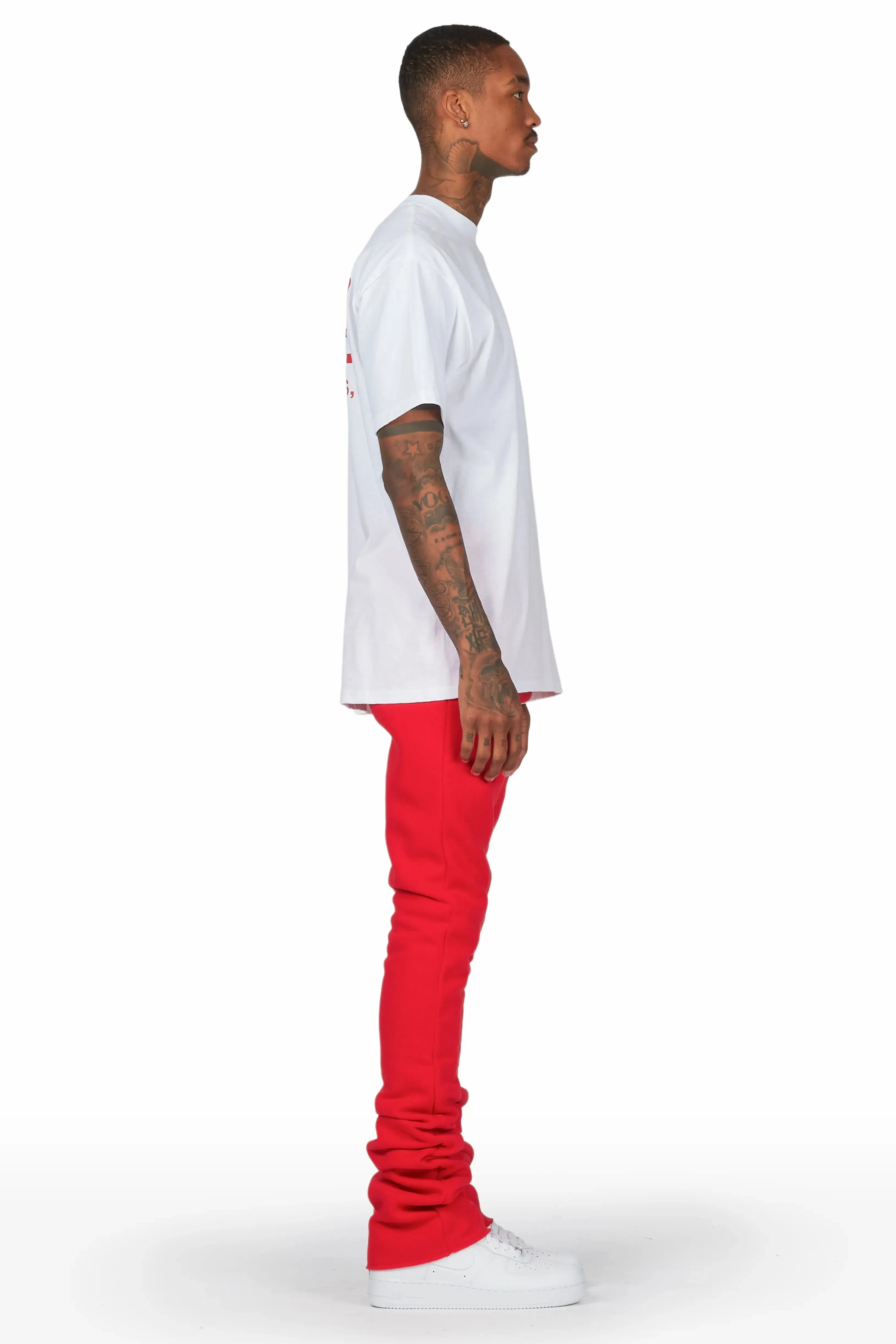 Alpine Red Super Stacked Trackpant sold by Rockstar Original product image thumbnail 5