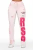 Toriauna Pink Stacked Track Pant sold by Rockstar Original