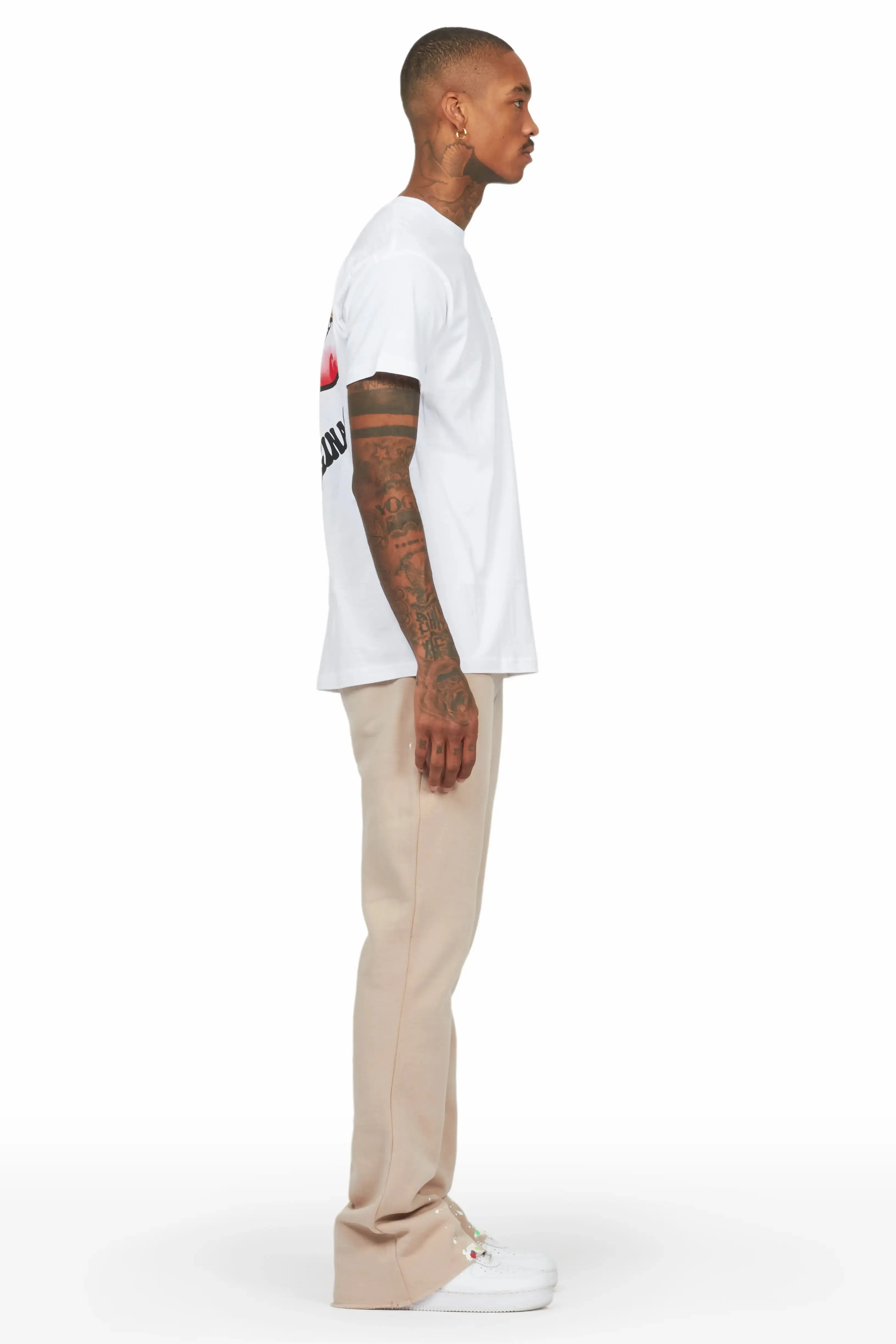 Rockstar Art Dist Tan Stacked Flare Pants sold by Rockstar Original product image thumbnail 4