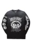 All Seeing Eyes Black Long Sleeve Graphic T-Shirt sold by Rockstar Original