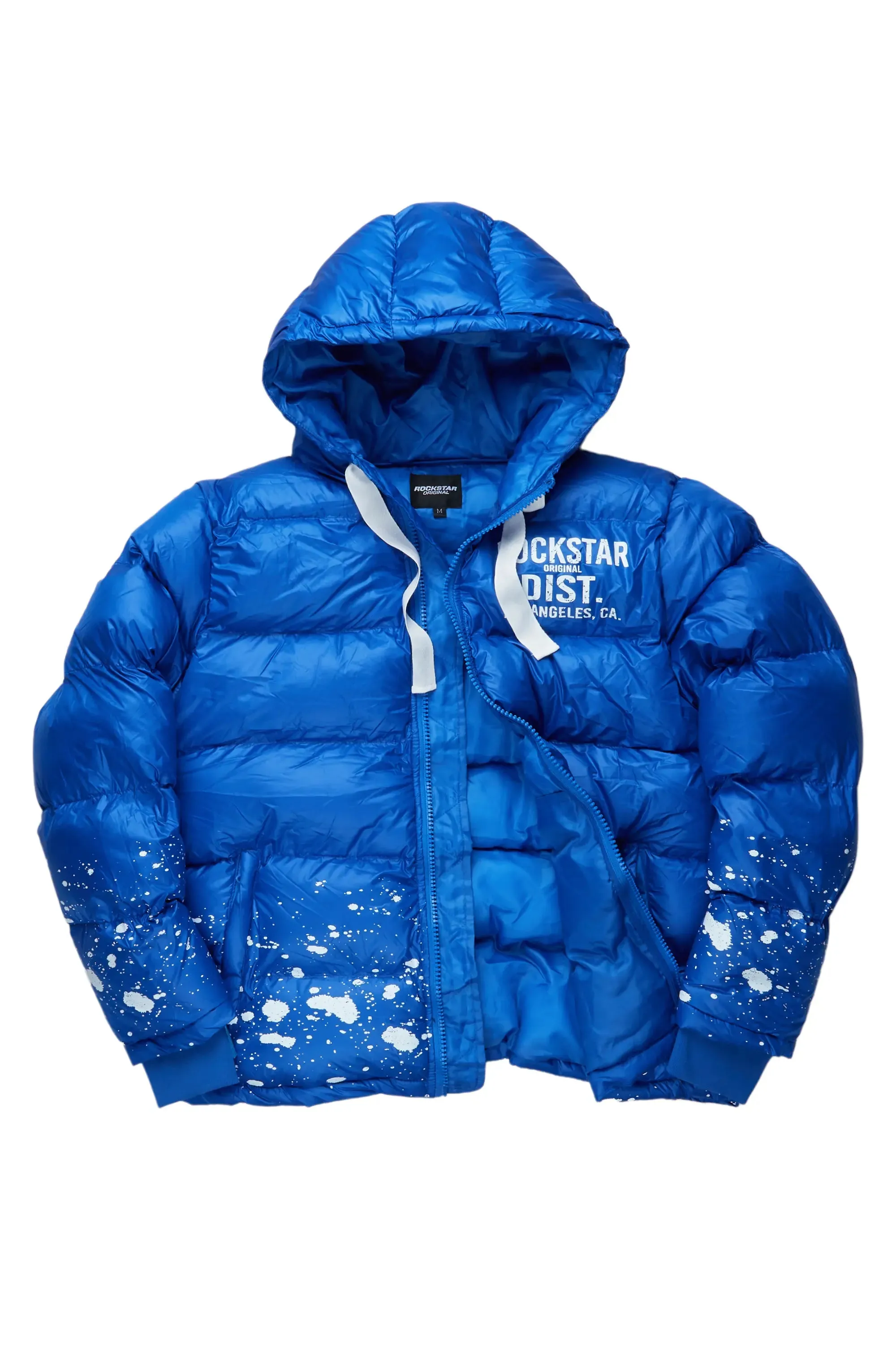 Art Dist. Royal Blue Puffer Jacket sold by Rockstar Original product image thumbnail 2