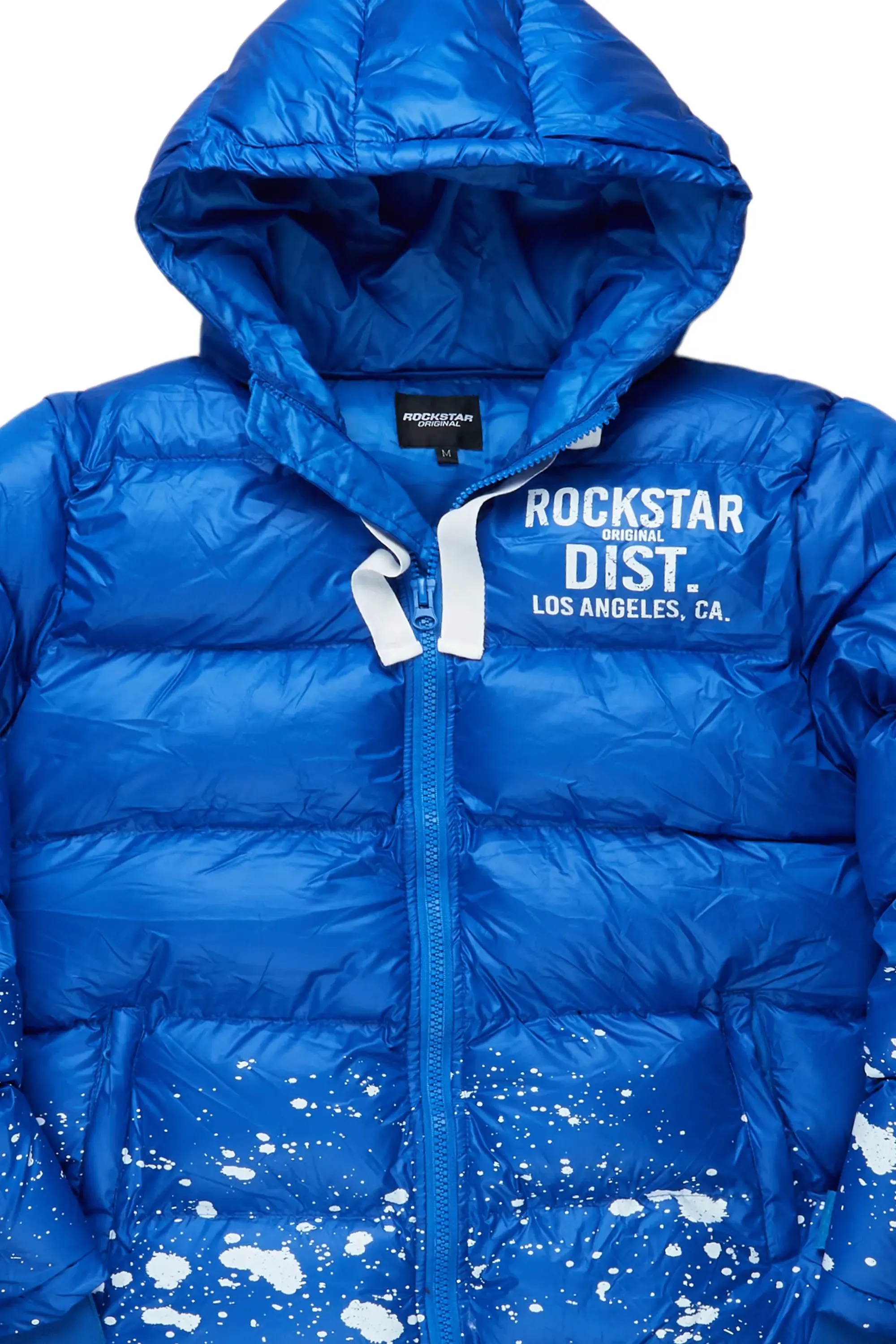 Art Dist. Royal Blue Puffer Jacket sold by Rockstar Original product image thumbnail 3