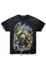 Santorini Black Oversized Graphic T-Shirt sold by Rockstar Original