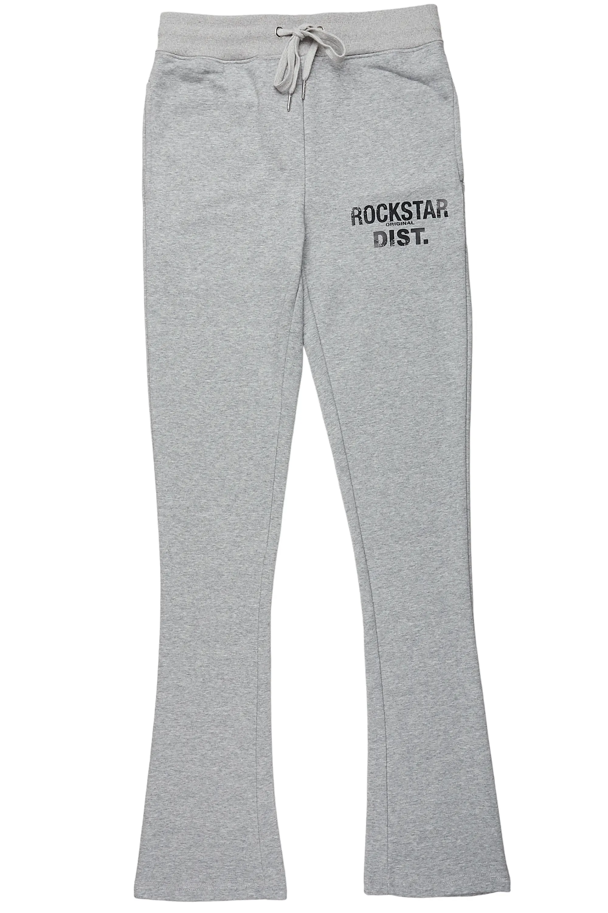 Alpine Grey Stacked Flare Pant sold by Rockstar Original product image thumbnail 2
