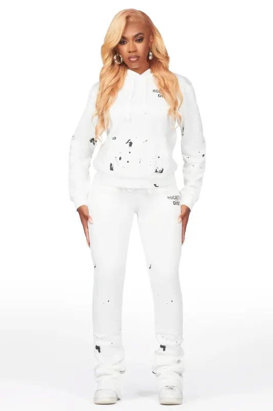 Hadley White Super Stacked Trackset sold by Rockstar Original