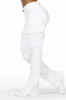 Kassidy White Stacked Flare Jean sold by Rockstar Original