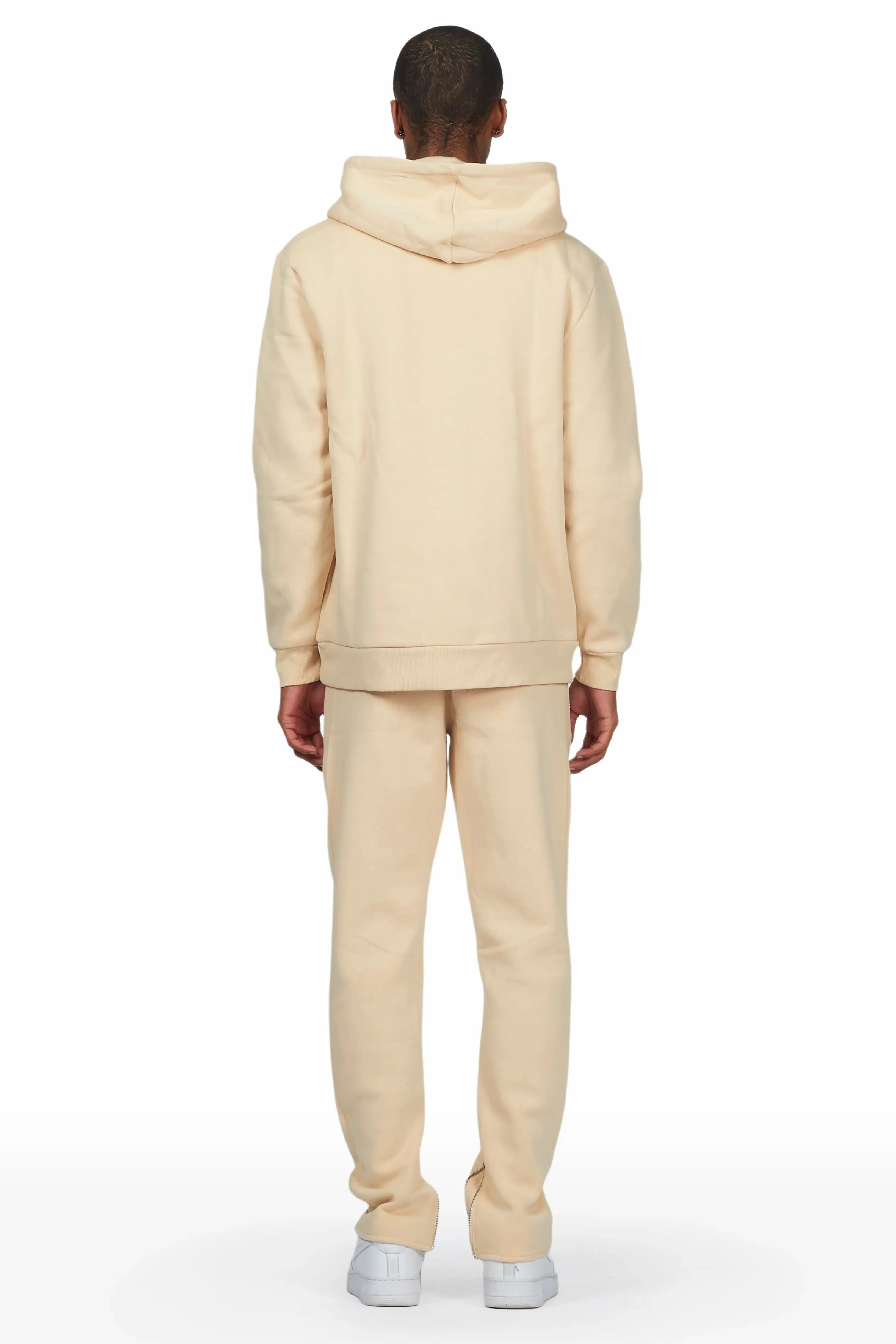 Rory Beige Hoodie Slim Fit Track Set sold by Rockstar Original product image thumbnail 5