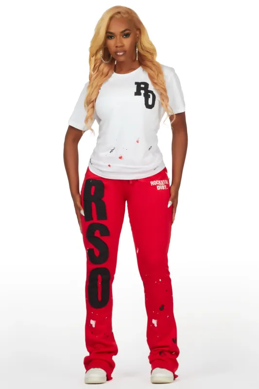 Kiniki Black/Red T-Shirt Trackset sold by Rockstar Original