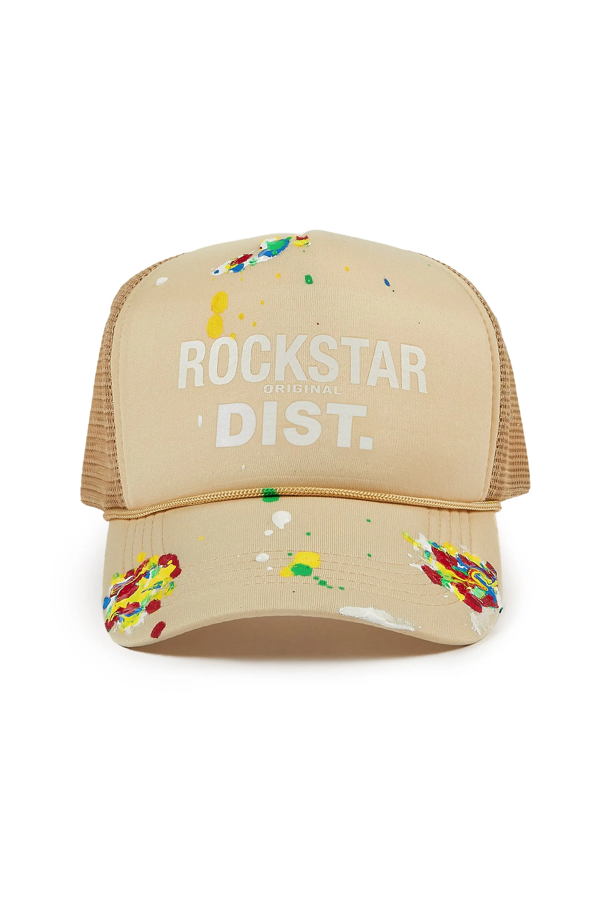 Neptune Beige Trucker Hat sold by Rockstar Original