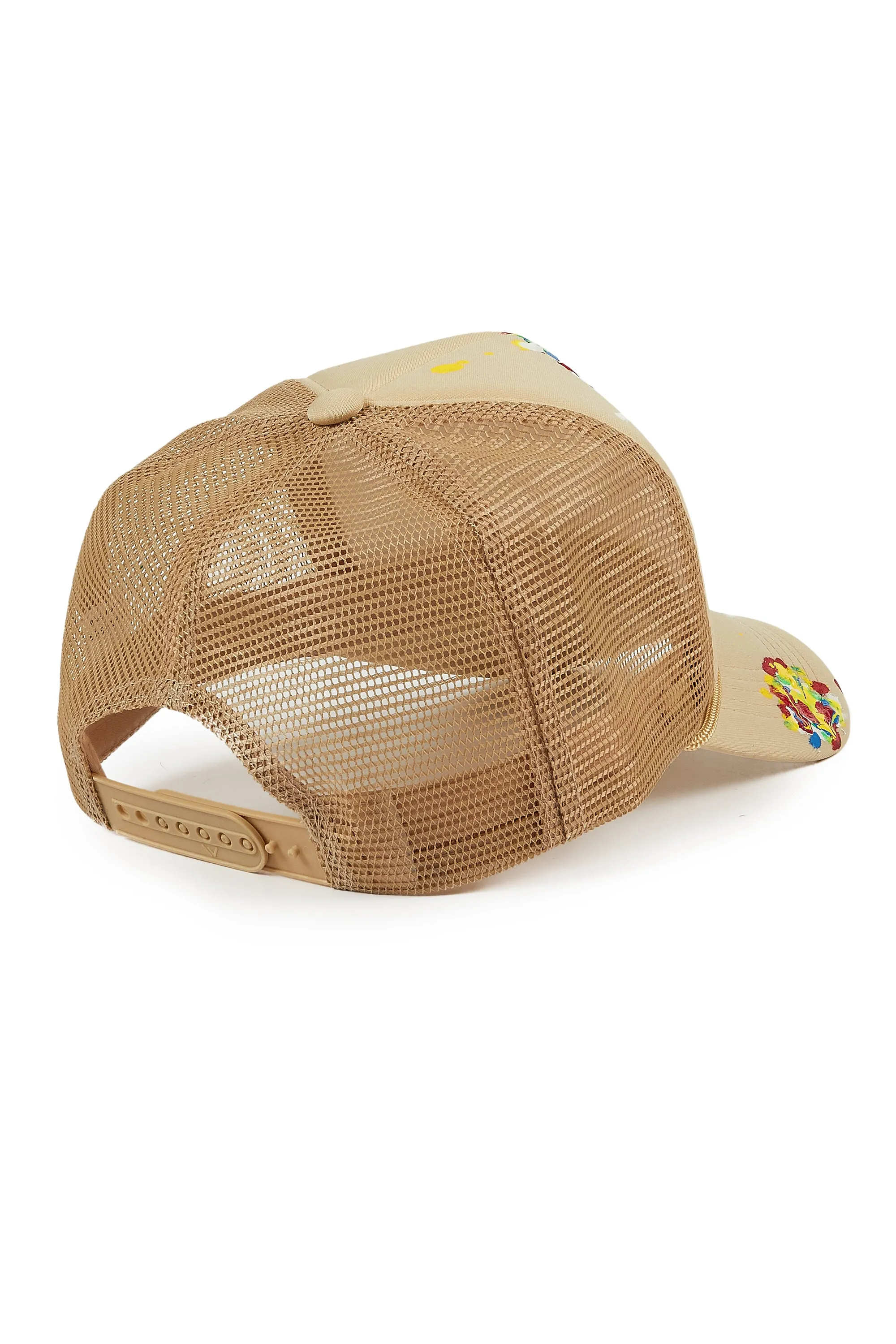 Neptune Beige Trucker Hat sold by Rockstar Original product image thumbnail 3