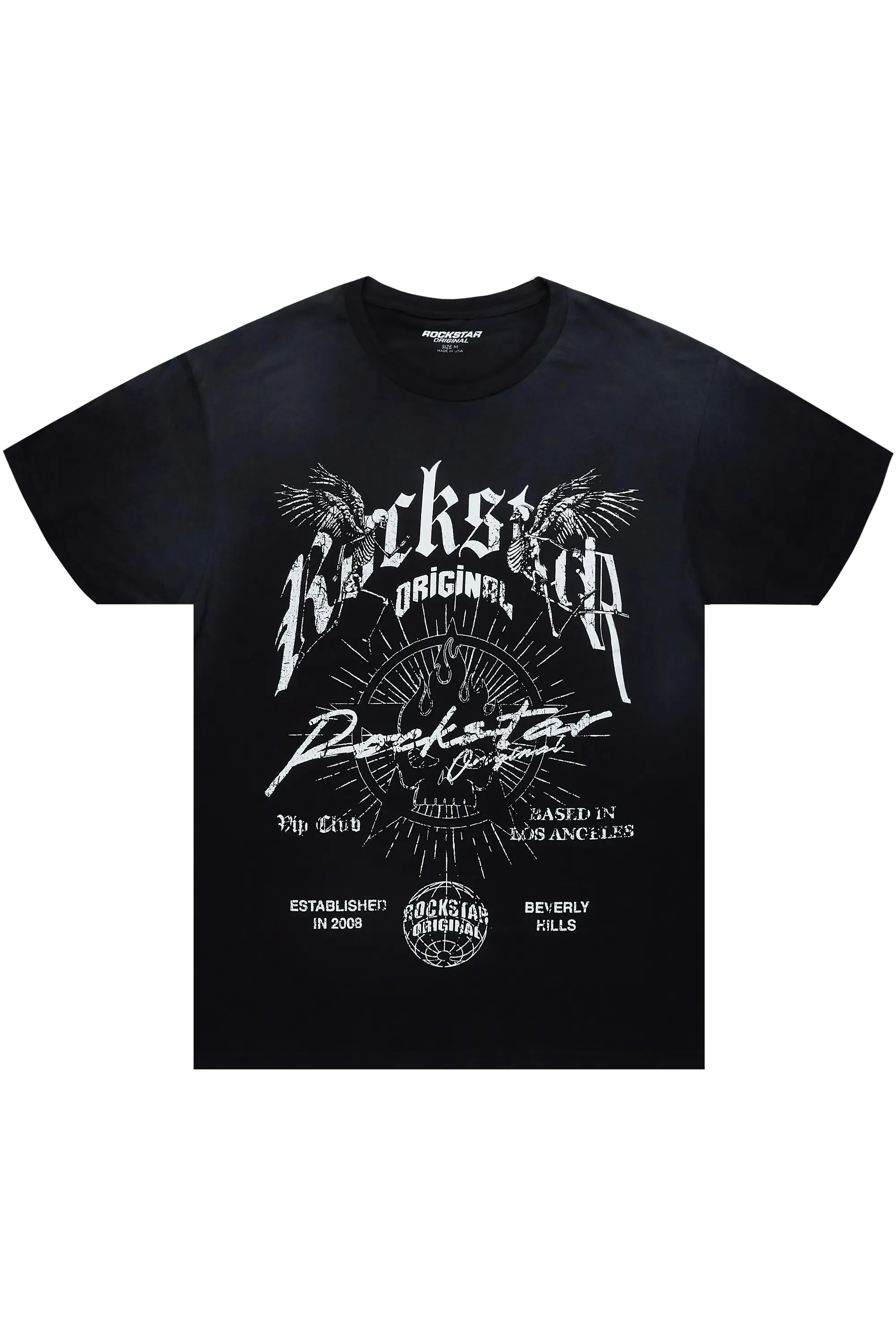 Tally Black Graphic T-Shirt sold by Rockstar Original