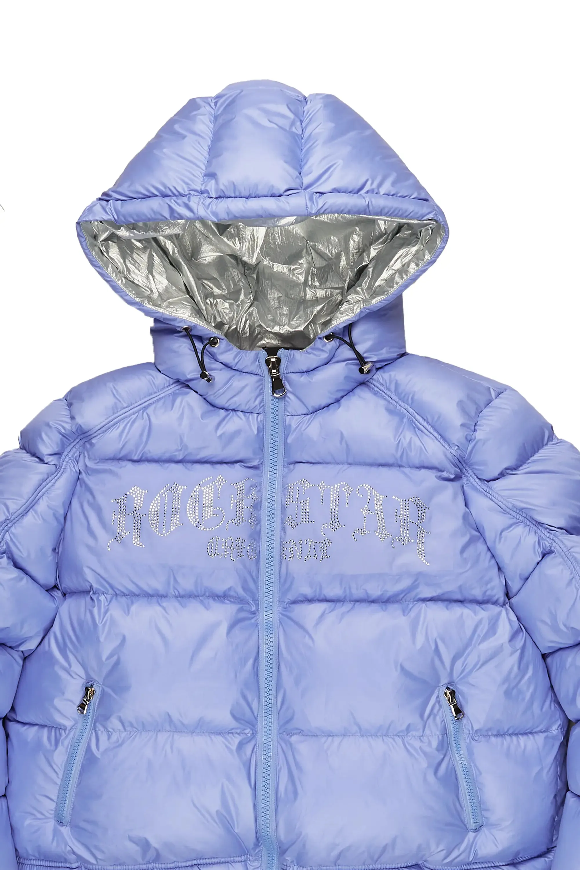 Rose Iridescent Puffer Jacket sold by Rockstar Original product image thumbnail 3