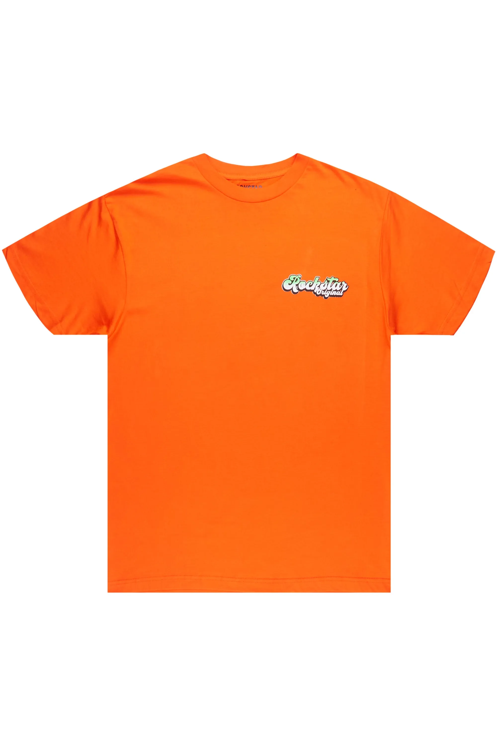 Highya Orange Graphic T-Shirt sold by Rockstar Original product image thumbnail 3