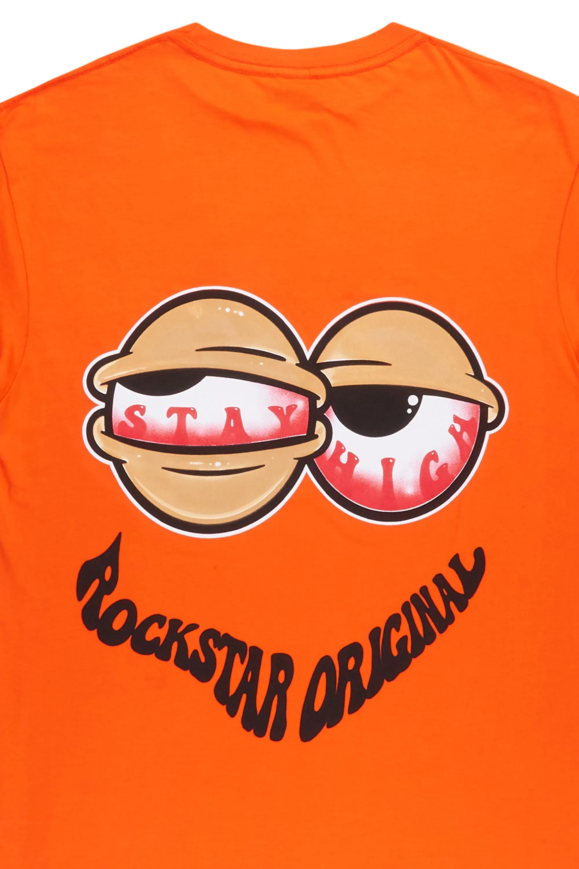 Highya Orange Graphic T-Shirt sold by Rockstar Original product image thumbnail 2