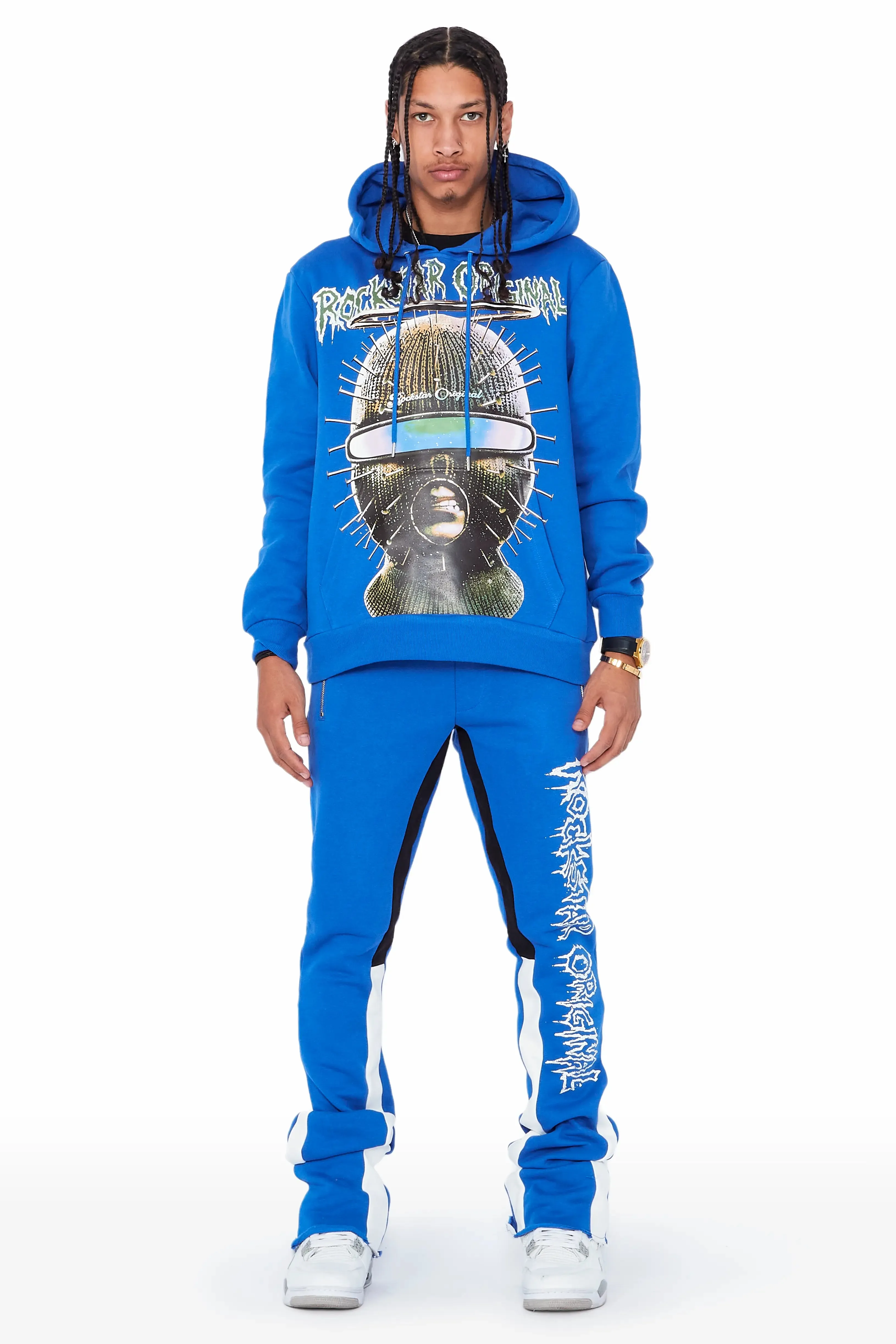 Deem Royal Blue Stacked Flare Track Set sold by Rockstar Original