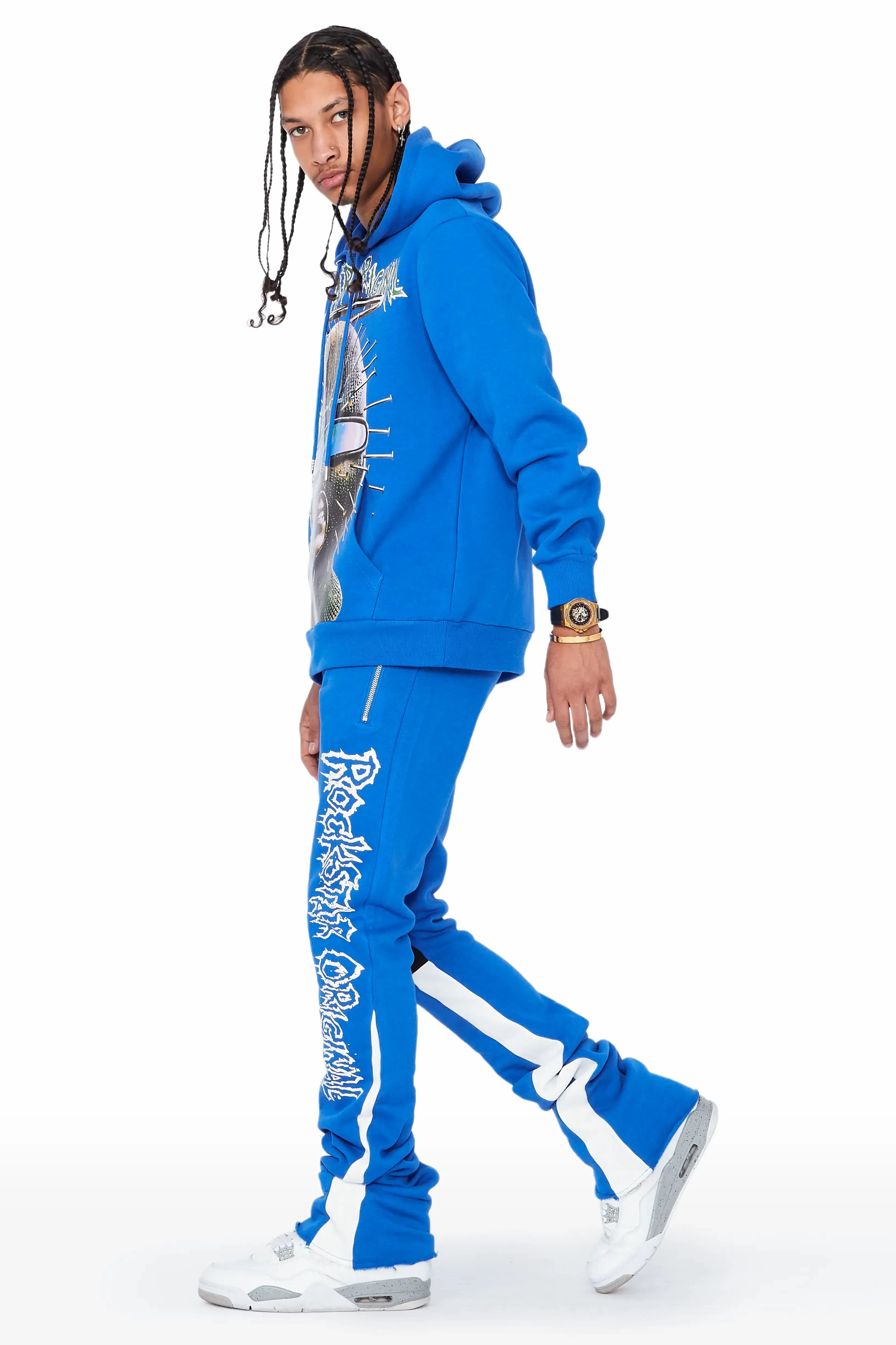 Deem Royal Blue Stacked Flare Track Set sold by Rockstar Original product image thumbnail 5