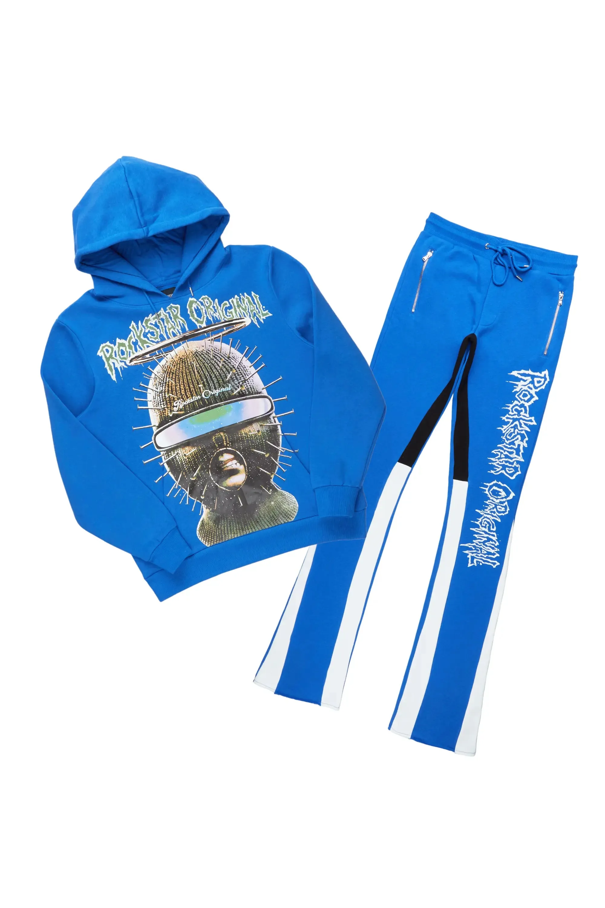 Deem Royal Blue Stacked Flare Track Set sold by Rockstar Original product image thumbnail 2