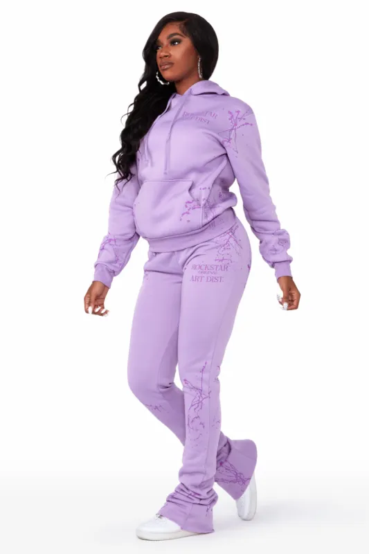 Giuliana Lavender Drippy Super Stacked Trackset sold by Rockstar Original