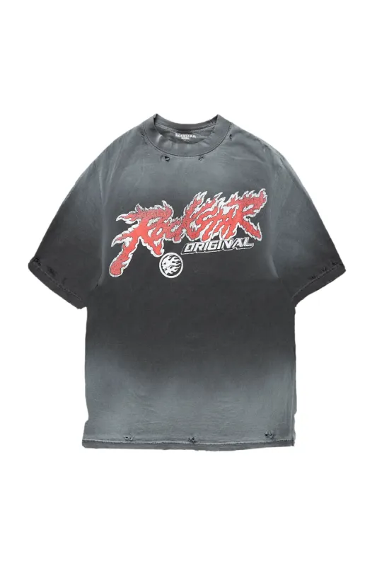 Kenisha Grey Mega Oversized T-Shirt sold by Rockstar Original