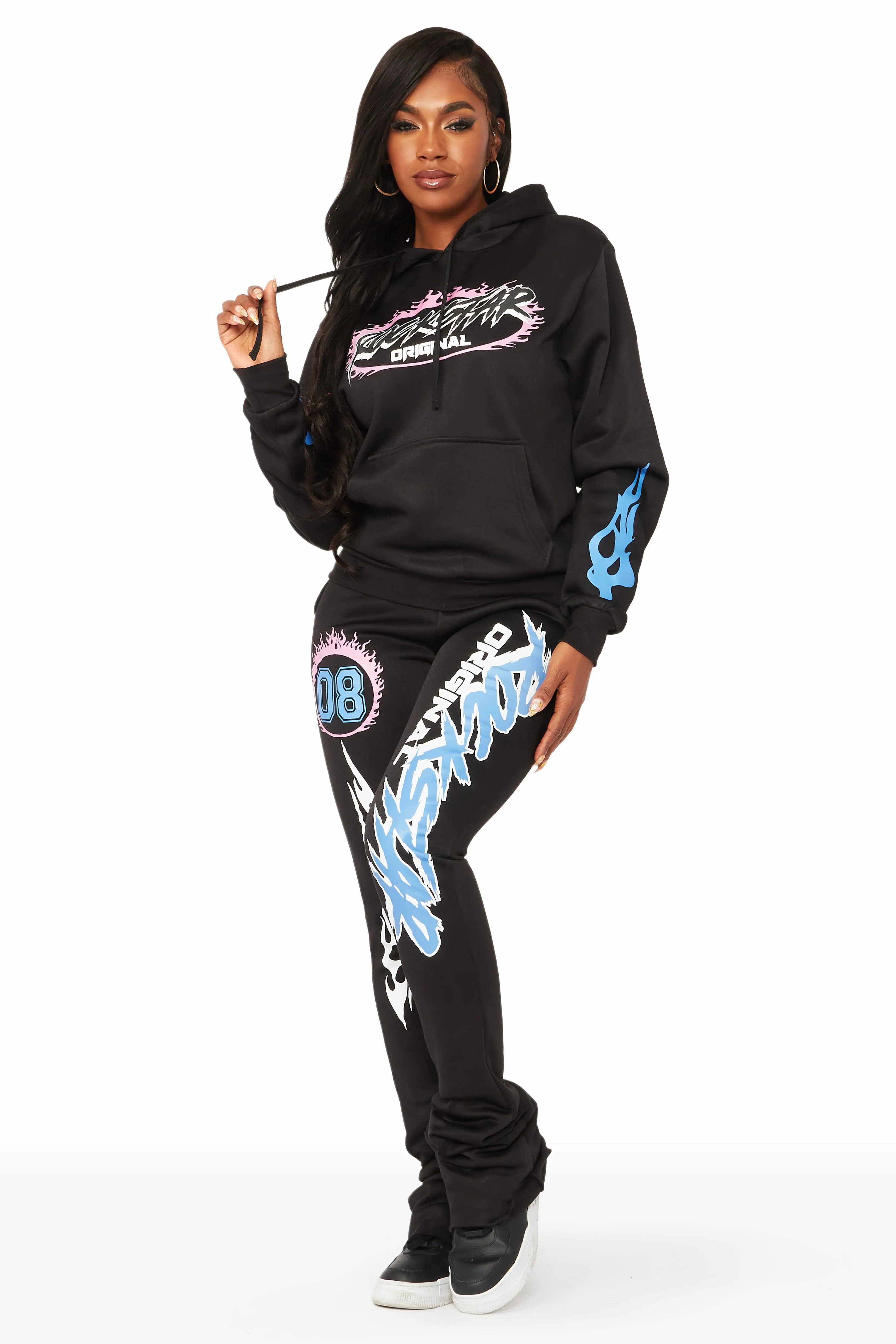 Aviana Black Super Stacked Trackset sold by Rockstar Original product image thumbnail 2