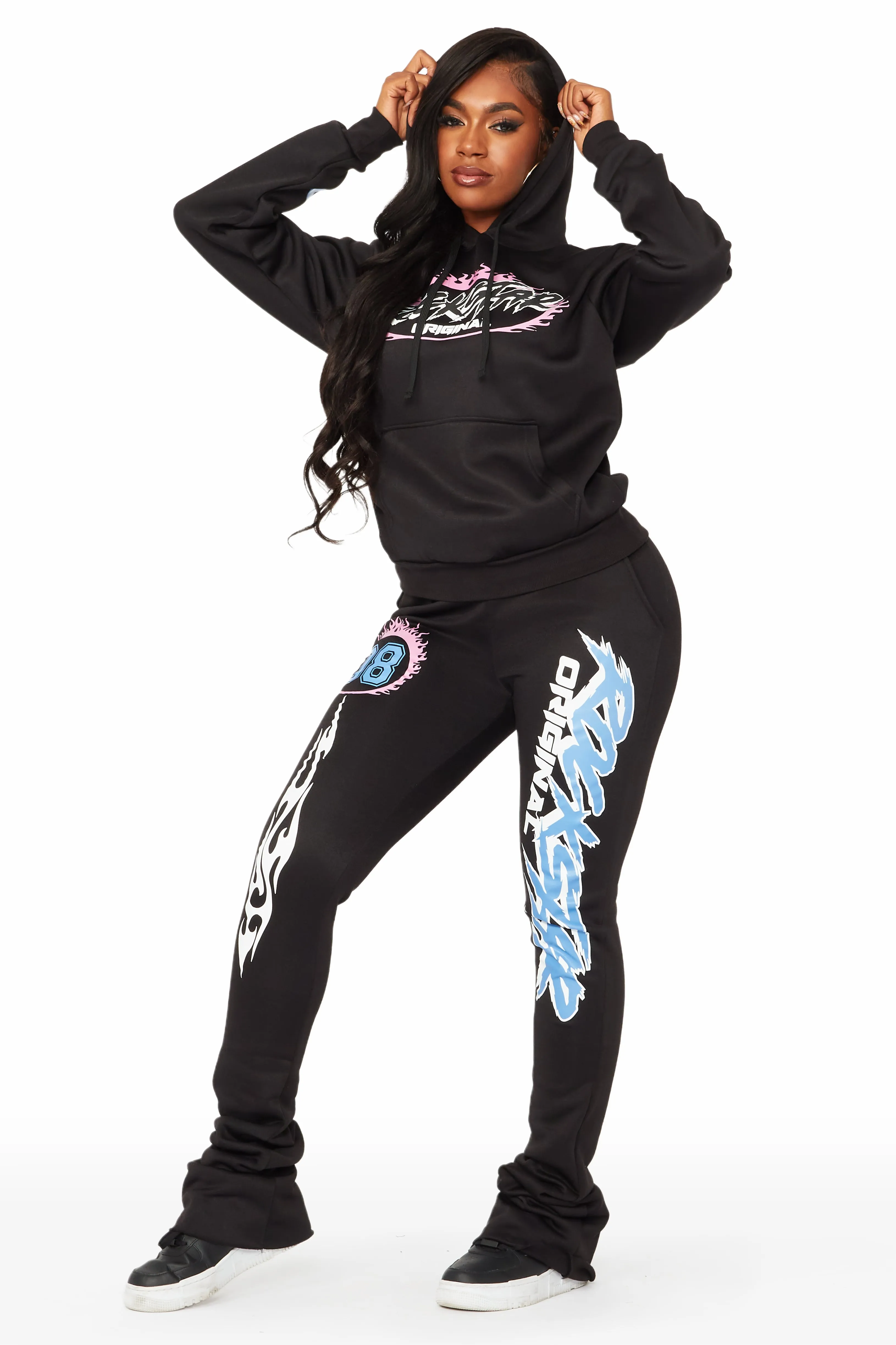 Aviana Black Super Stacked Trackset sold by Rockstar Original product image thumbnail 3